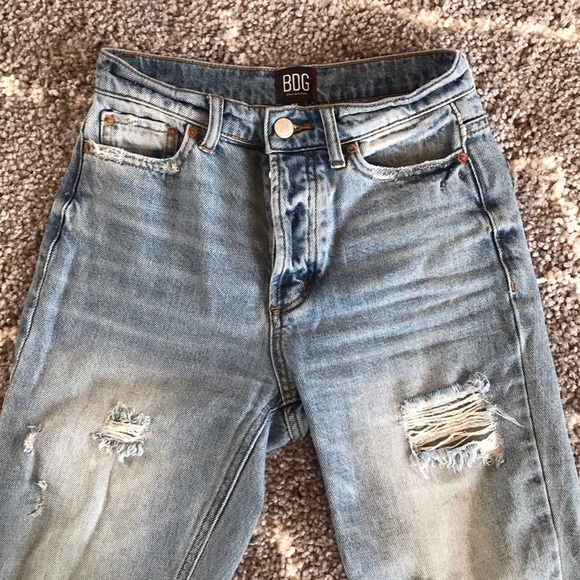 Urban Outfitters Denim - BDG distressed high waisted button fly jeans